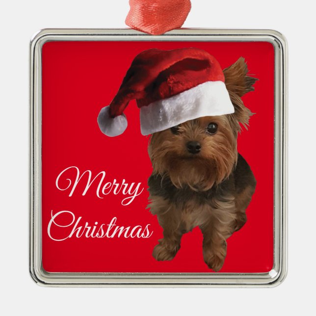 God jul Yorki Julgransprydnad Metall (Framsidan)