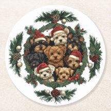 God jul Yorkshire Terrier Hundar