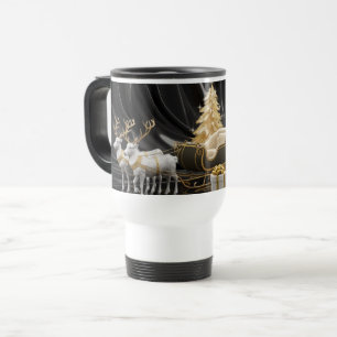 God julafton - Sleigh & Reindeer Resemugg