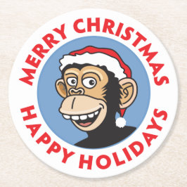 God julapa underlägg papper rund