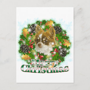 God julChihuahua Helg Vykort
