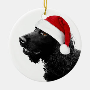God julcockerspaniel julgransprydnad keramik