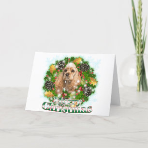 God julcockerspanielSpaniel Helgkort