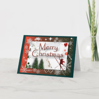 God juldesign helgkort