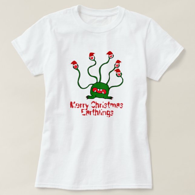 God julEarthlings Tröja (Design framsida)