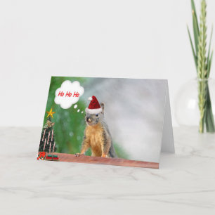 God julekorreordstäv Ho Ho Ho! Helgkort