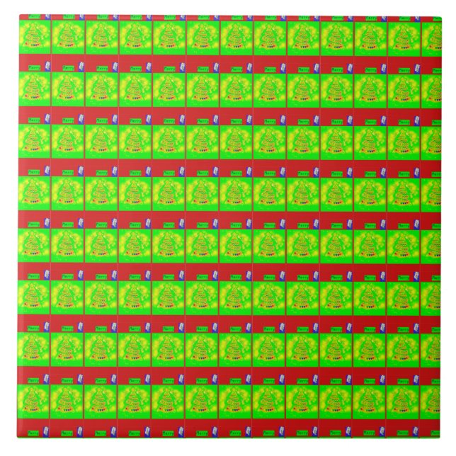 God Julfest Kakelplatta (Framsidan)