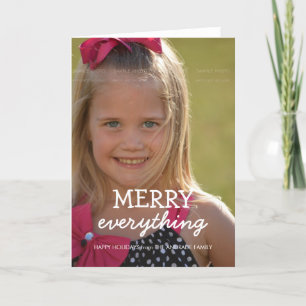 God Julfoto Holiday Greetings Helgkort