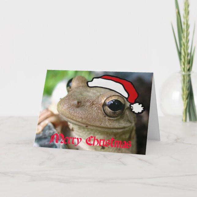 God julFroggy Helgkort (Framsida)