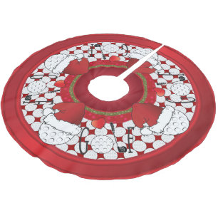 God julGolfälskare Julgransmatta Borstad Polyester