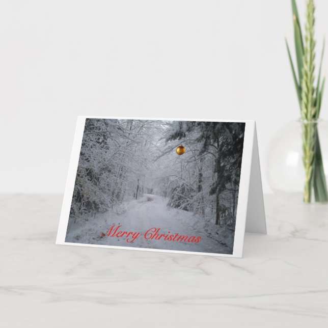 God julhälsningkort helgkort (Framsida)