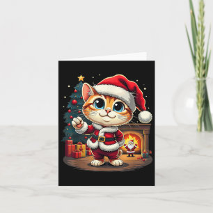 God Julkatt, Jultomten, Julafton Kit Kort