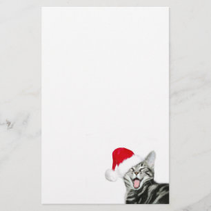 God julkattunge brevpapper