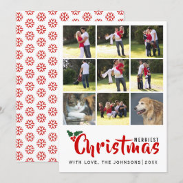 God julklapp med 9 foton inbjudningar