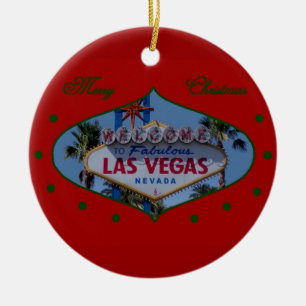 God julLas Vegas prydnad Julgransprydnad Keramik