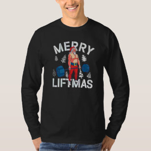 God Jullyft Jul Bodybuilder Gymträning T Shirt