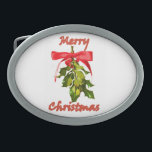 god julmistletoe<br><div class="desc">rött band på grön mistletoe</div>