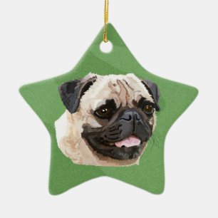 God julmops julgransprydnad keramik