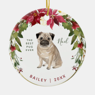 God julmops tillfogar din hund foto julgransprydnad keramik