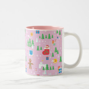 God julmug. Två-Tonad mugg