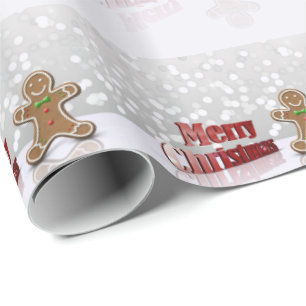 God julpepparkaksgubbe presentpapper