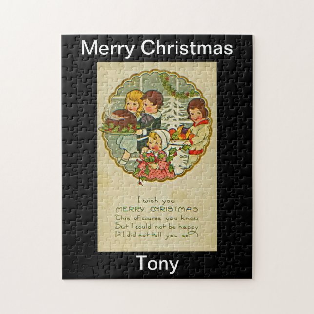 God julpusseldesign pussel (Vertikal)