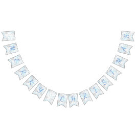 God julsnöflingor - Buntingflaggor Vimplar