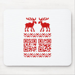 God Julsötare QR-kod Gott nytt år! Musmatta