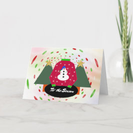 God Julsötare Season Nostalgia Helgkort