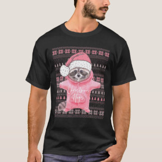 God jultomten - jultomten - Julruniformen Raccoon  T Shirt