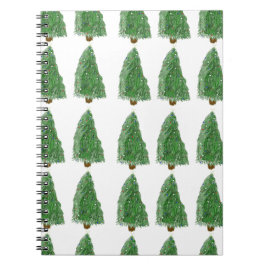 god julträd anteckningsbok