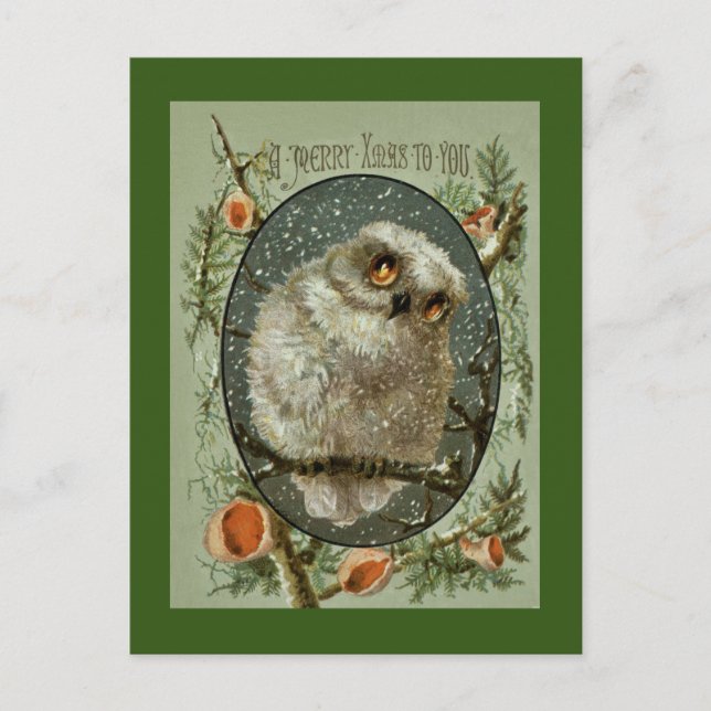 God juluggla helg vykort (Framsida)