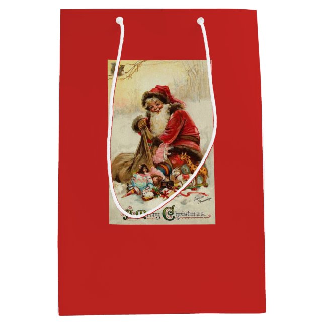 God julvintage Santa (Framsidan)