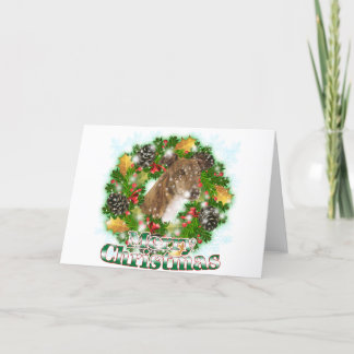 God julvinthund helgkort