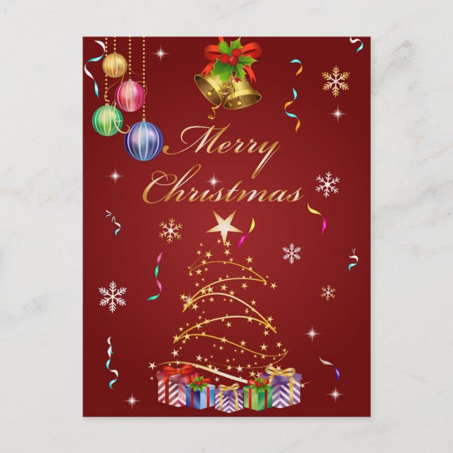 God julvykort helg vykort (Framsida)