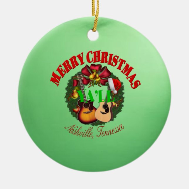 God julYall prydnad Julgransprydnad Keramik (Framsidan)