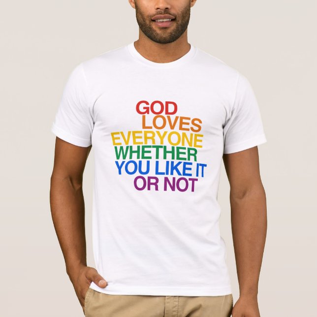 GOD KÄRLEK ALLA - T-Shirt (Framsida)