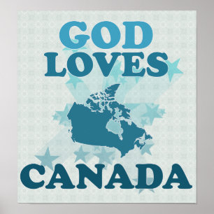 God Kärlek Kanada Poster