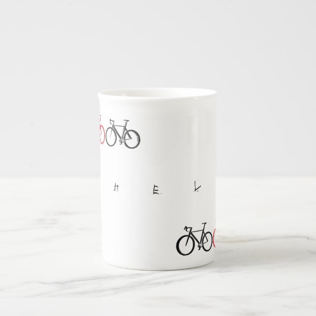 God Kick Kopp Benporslin Mugg (Framsidan)