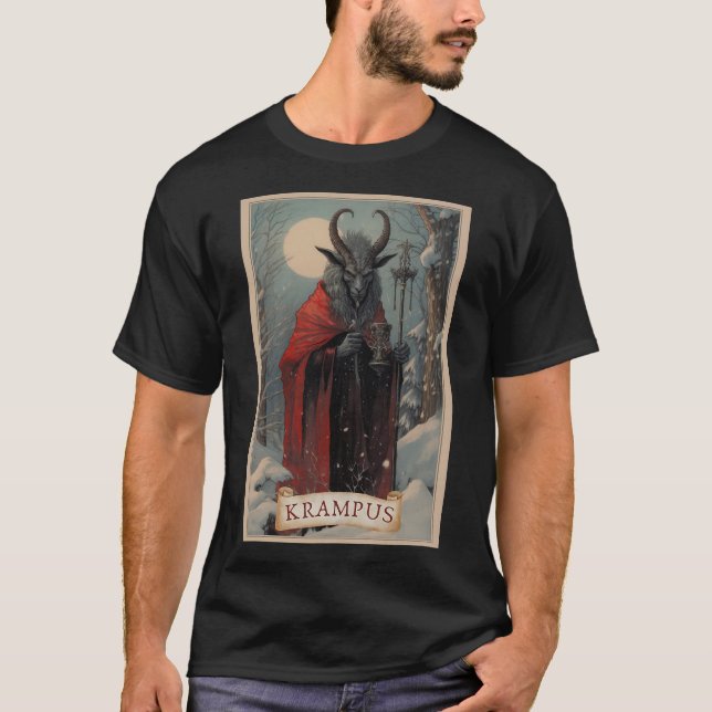God Krampus Jul Xmas Skräck Ful Tröja E (Framsida)