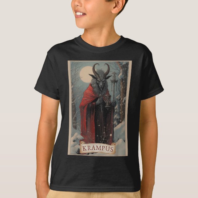 God Krampus Jul Xmas Skräck Ful Tröja E (Framsida)