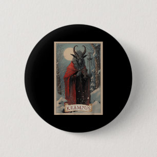 God Krampus Jul Xmas Skräck Ful Tröja E Knapp