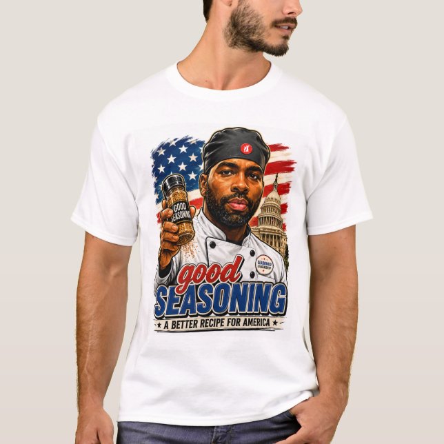 God kryddning t shirt (Framsida)
