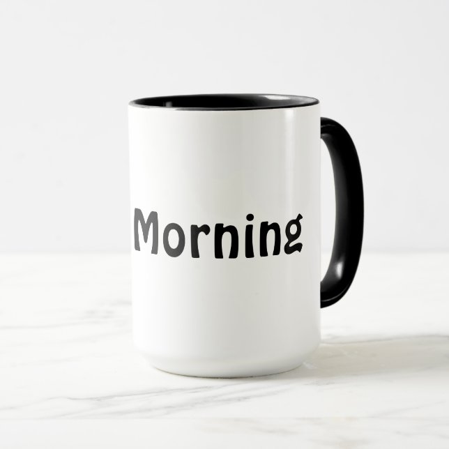 God kvalitetsmorgon Youtube Mugg (Framsida höger)