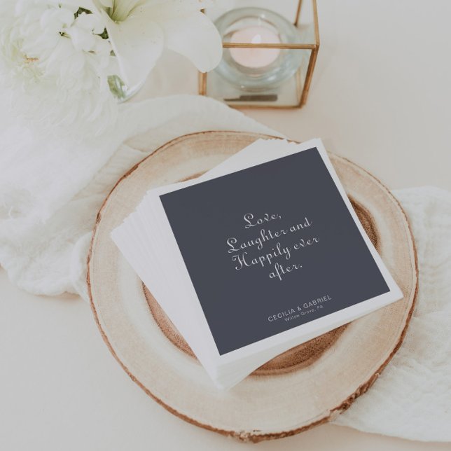 God kväll, Boho Kärlek skrattar och lyckligtvis al Pappersservett (Skapare uppladdad)