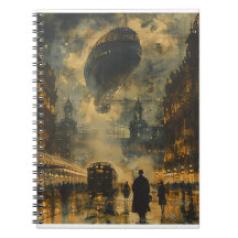 God kväll - en Steampunk Street Scene