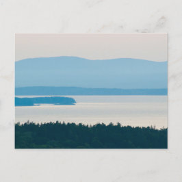 God kväll i Penobscot Bay, Maine Vykort