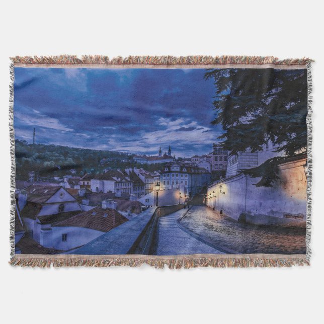 God kväll i Prag Filt (Framsidan)