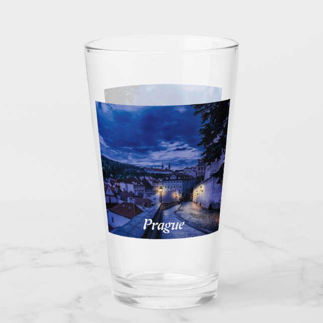 God kväll i Prag Glaskopp (Framsida)