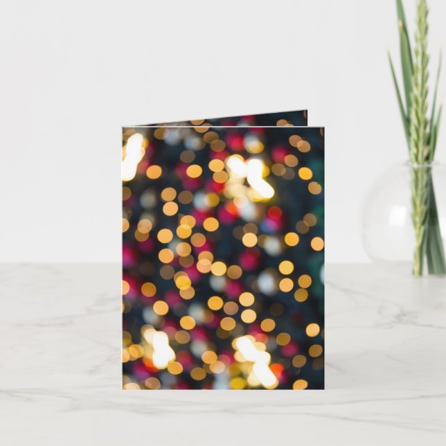 God kväll Ljus Helgkort (Framsida)